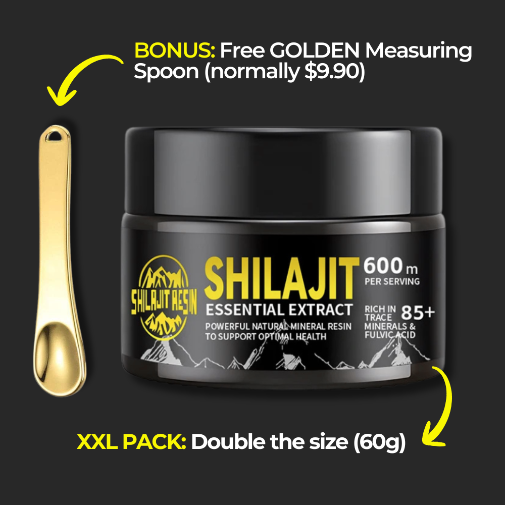 XXL Shilajit Resin - Double the size